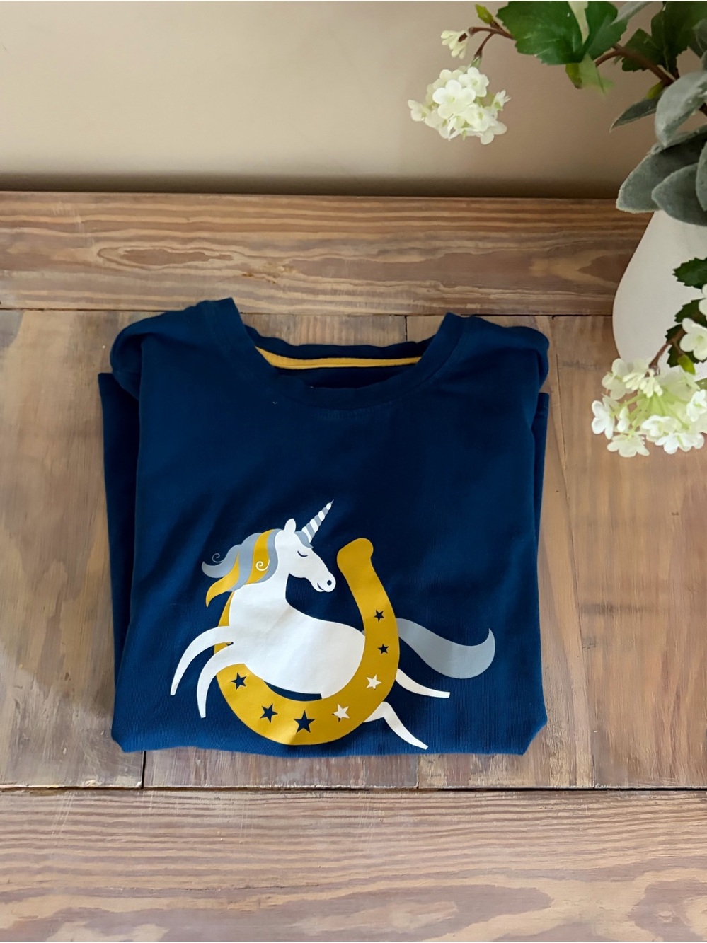 Ariat Kids Dark Teal Unicorn Graphic Tee✨